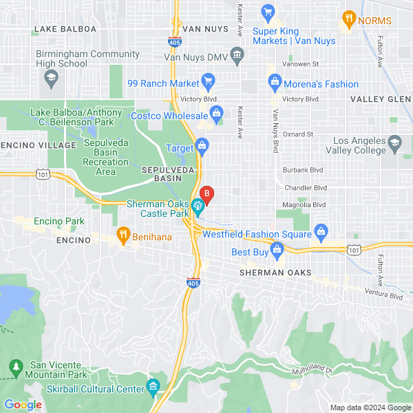 Law Offices of Joan Lauricella Tus Abogados de Accidentes location map: 5170 Sepulveda Blvd # 180, Sherman Oaks, California